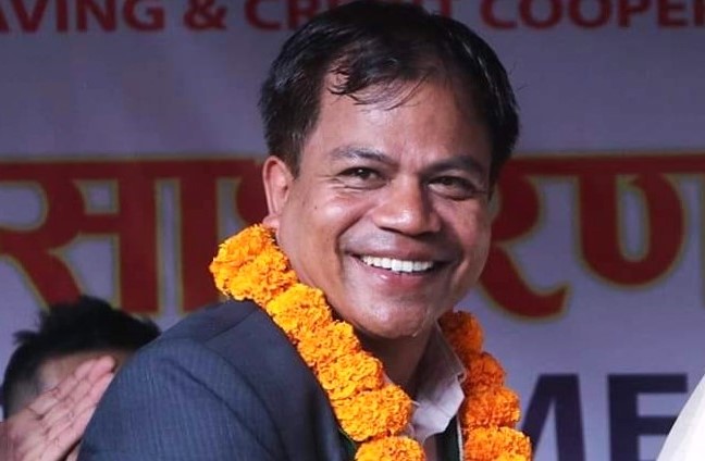 बचत तथा ऋण सहकारी सङ्घको अध्यक्षमा नारायण