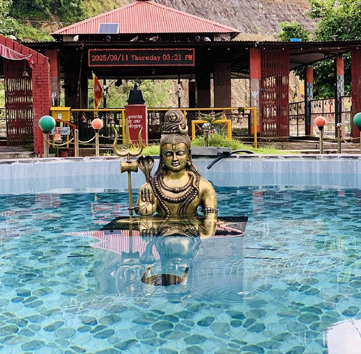 जालपादेवी मन्दिरमा शिवकुण्ड निर्माण