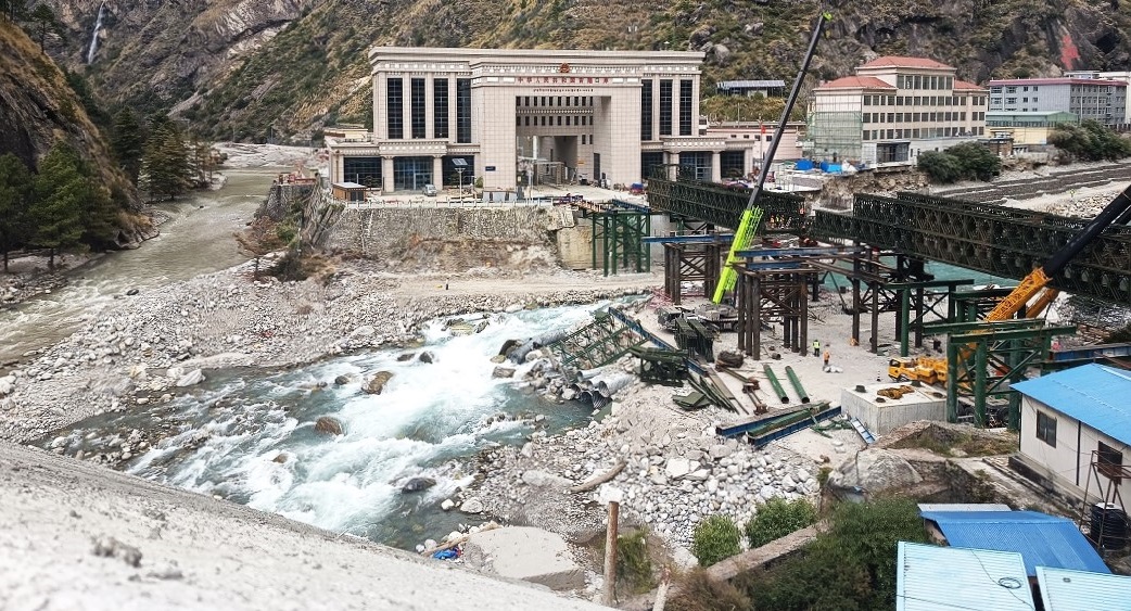 बेलिब्रिज निर्माणमा ढिलाइ