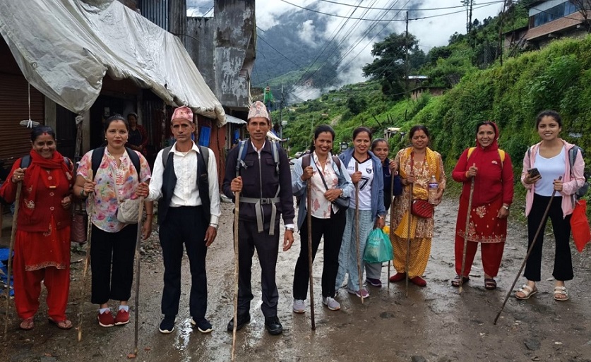 आधा वर्षमा साढे ३२ हजार पर्यटक रसुवामा