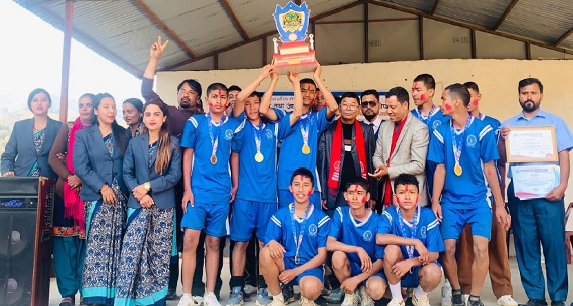 प्याब्सन जिल्लास्तरीय भलिबल प्रतियोगिता