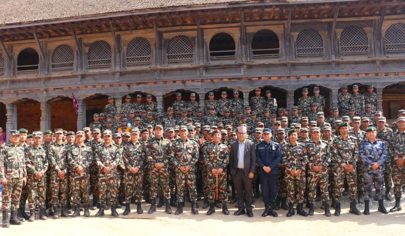 सेना दिवसमा ब्रिगेड म्याराथन