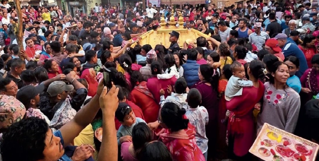 देवी र सिन्दूरेजात्रा सम्पन्न