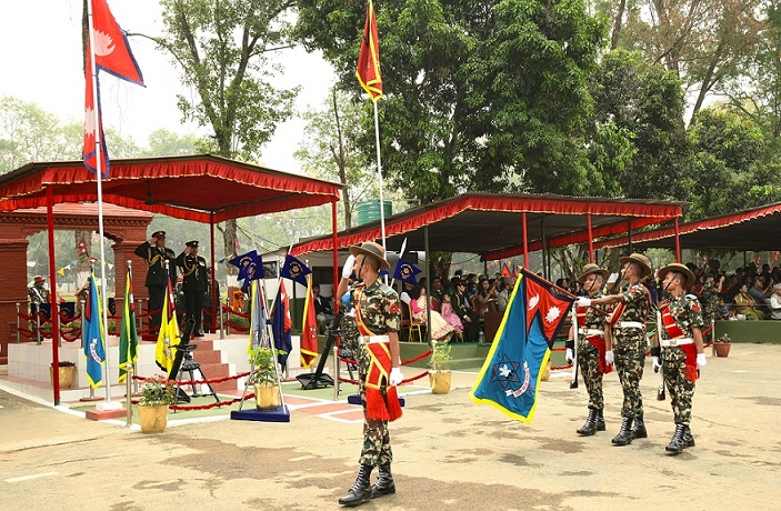 पाँच सय २८ तालिमे सिपाही दीक्षित