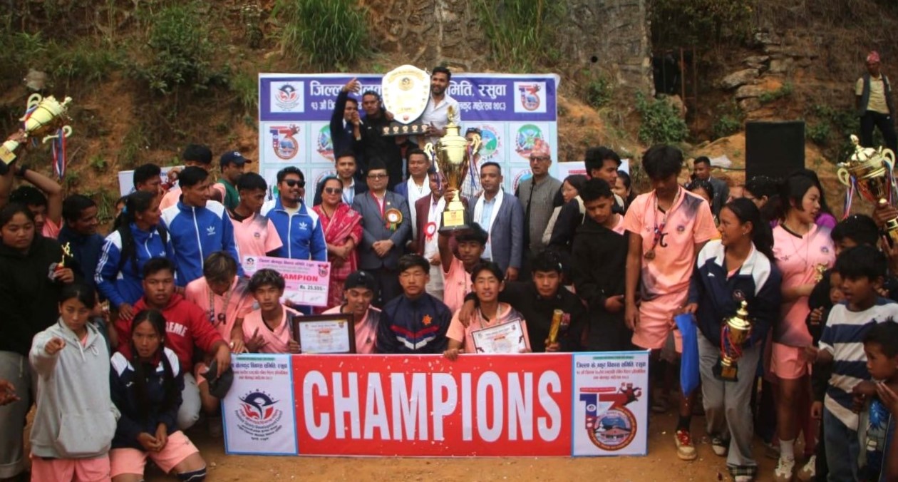 राष्ट्रपति रनिङ सिल्डको उपाधि कालिकालाई