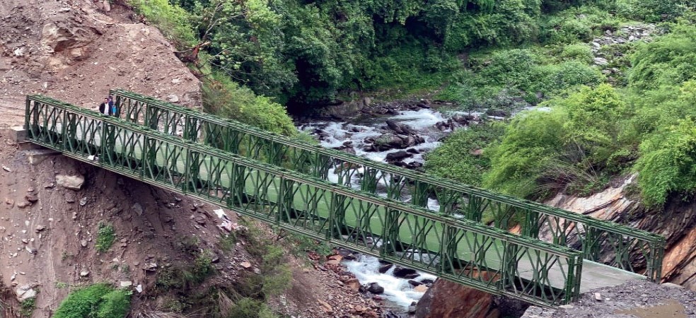 अदा खोलामा बेलिब्रिज निर्माण